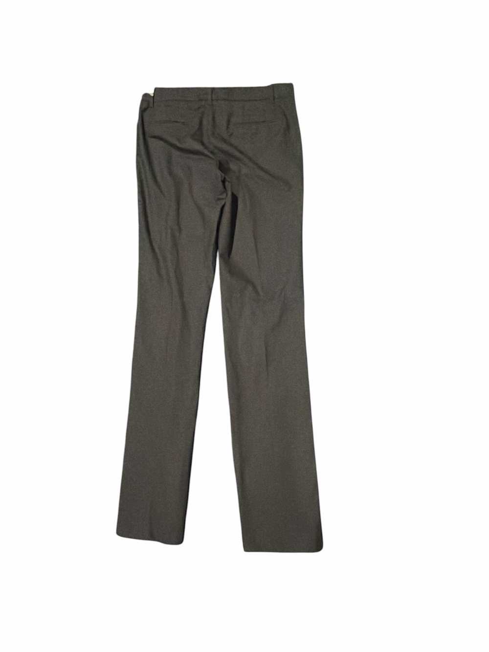Classic Straight-Leg Dress Pants - Dark Gray